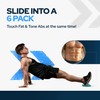 2 x Dual Sided Gliding Discs Core Sliders by Iron