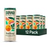 Zevia Zero Sugar Tea, Earl Grey Tea Blood Orange, 12