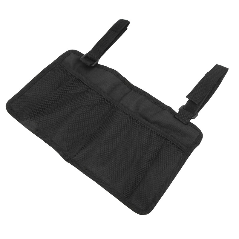 Wheelchair Side Storage Bag Organizer Waterproof Multi Pocket Armrest Pouch