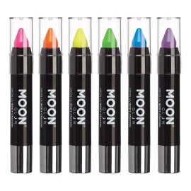Moon Glow - Blacklight Neon Face Paint Stick/body Crayon Mak