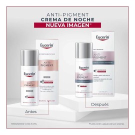 Crema Facial Eucerin Anti Pigment Anti manchas Noche 50ml Tipo de piel Todos