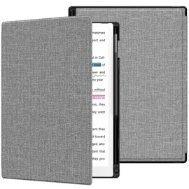 MoKo Case for Remarkable Paper Pro 2024 11.8 Inch Case, Lightweight Hard Back Protective Case with Integrated Pen Holder, Auto Sleep/Wake for Remarkable Paper Pro 2024 11.8 Inch Tablet, Grey