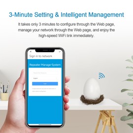 Todaair Sleek WiFi Bird Egg | Modern Design, Bird's nest & Smart Home Ready
