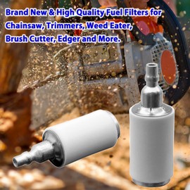 Pack of 2 Fuel Filters for Chainsaw Trimmer Blower Edger Compatible with Husqvarna Replacement Part 530095646