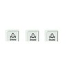generisch Pack of 3 Switch Stickers Bell Symbol Switch Sticker