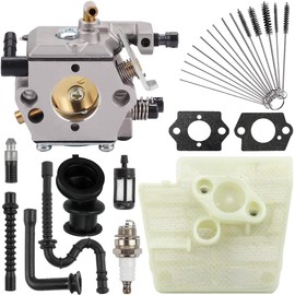 ZAMDOE Carburetor for STIHL 024 026 024AV 024S MS240 MS260 PRO Chainsaw,Replaces WT-194, WT-194-1, 1121 120 0611, with Air Filter Spark Plug Buffer Fuel Line Tune Up Kit