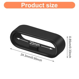 Sorcristy 12-Pack Magic Band Locks for Magic Band & Band+ & Band2.0, Multi-Color Smart Watch Security Bands, Silicone Security Holder Loops for Smartwatch Accessories (Colorful)