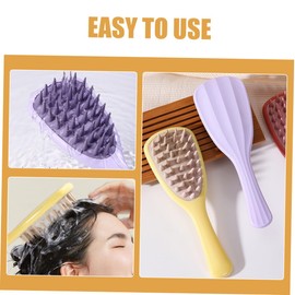 WOONEKY 3pcs Hair Detangling Combs Scalp Massaging Styling Tool for Healthy Hair Care Includes for Salon and Home Use