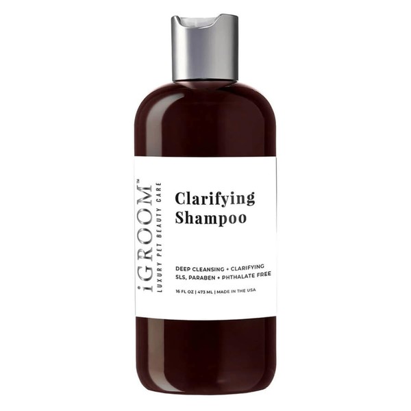 iGroom Clarifying Dog Shampoo, Soft, Shiny, and Clean Dog Coat,