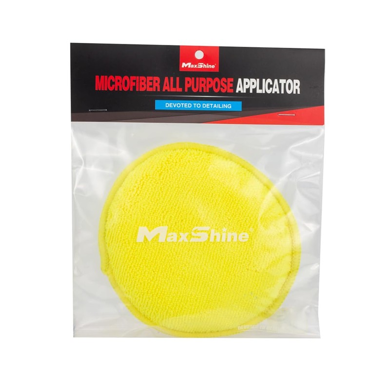 Maxshine Microfiber Finger Hold All Purpose Applicator – Ultra-Soft, Comfortable