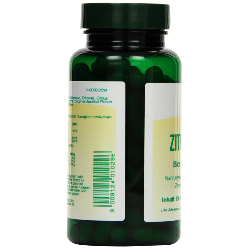 Organic Lemons 100 Capsules 56 g