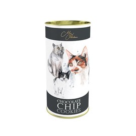 Meg Hawkins - The Cat Trio, Chocolate Chip Biscuits, Irresistibly Tasty, 160 g Drum