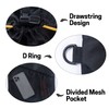 GNEGNI 2PCS Car Garbage Can, Hanging Car Trash Bag with