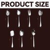 Yuiturt Serving Spoons Set, 7 Pieces Stainless Steel Serving Utensils,