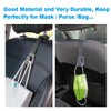 Hypersonic 2-Pack Car Backseat Organiser Hook Headrest Bag Hanger Vehicle