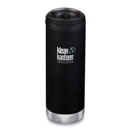 Klean Kanteen Unisex - Adult TKWide VI Water Bottle, Shale Black (Matte), 473 ml