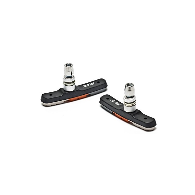 AWE X 2 Pairs Triple Contour V Brake Pads Grey/Orange/White