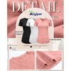 Riyiper 3 Pack Women's V Neck T Shirts Flowy Loose