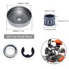 3/8" 6T Clutch Drum Sprocket Washer E-Clip Kit Fit STIHL