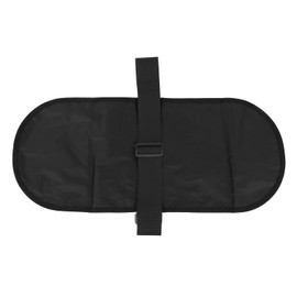 Discus Carrier Bag, Oxford Track and Field Discus Put Carry Bag with Adjust Strap, Athletes Discus Carrying Bag for 2, Sportground (Black)