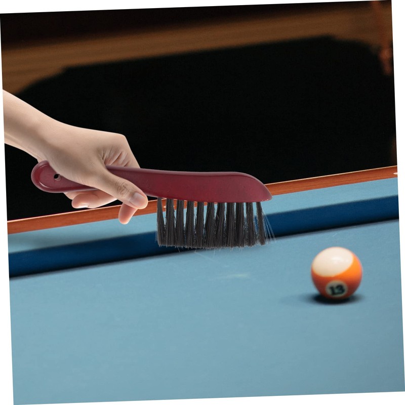 Abaodam 2Pcs Billiard Table Brush Pool Table Cleaning Tool for