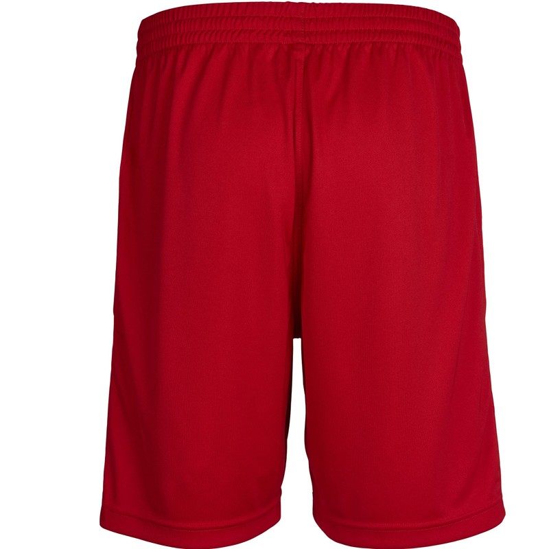 hummel Men's Breathable Core Poly Shorts, red, m