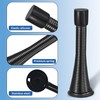Spring Door Stopper, 12 Pcs 3-1/4 Inch Door Stop, Wall