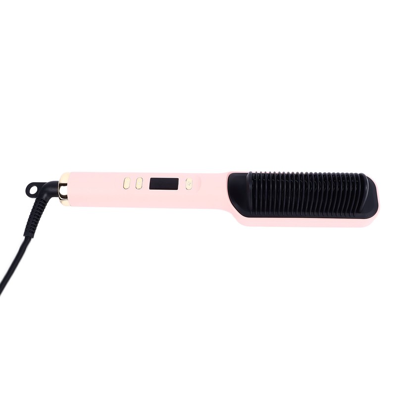 Straight Curly Hair Iron 2 Purpose Electric Curling Comb Negative