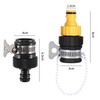 HAFRILY 2Pcs Hose Tap Connector Mixer Tap Universal Tap Connector