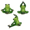 AB Tools Yoga Frogs Toad Zen Ornament Statue Meditating Garden