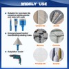 Tile Hole Saw Kit Diamond- BRSCHNITT 11pcs Diamond Core Drill