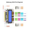 ELECFREAKS Wukong2040 Expansion Board Adapter for Raspberry Pi Pico Breakout