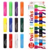Playkidiz Paint Sticks, Twistable Crayon Paint Sticks, Mess-Free Tempera &