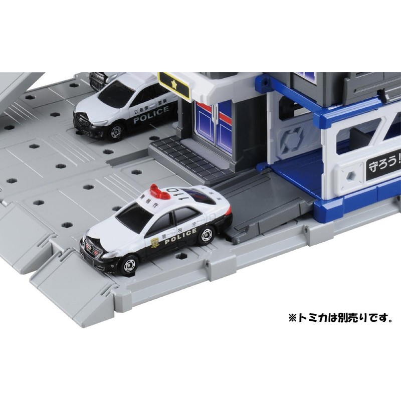 takara tomy build city police station