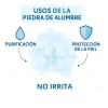 Piedra Alumbre Natural 4 Kg, Chica
