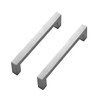 Ravinte 10 Pack Square Bar Kitchen Cabinet Handles Brushed Nickel