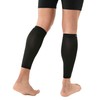 Copper Compression Calf Sleeves - Footless Compression Socks for Running,