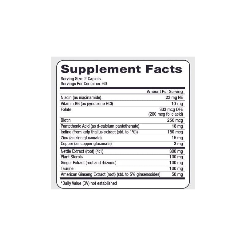 Foligain Suplemento Estimulante Para el recrecimiento del cabello 120 Tabletas