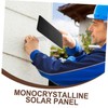 Operitacx Solar Doorbell Security Camera Solar Panel Charger USB for