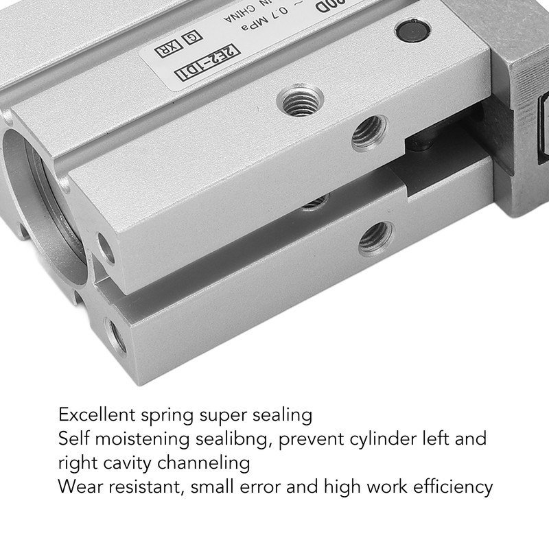 Air Pneumatic Parallel Gripper SMC Type Small Finger Cylinder Inlet