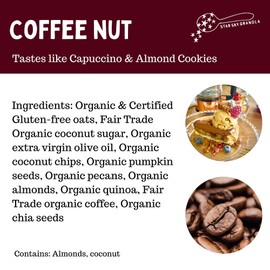 Star Sky Granola Pack of 5 (COFFEE NUT GRANOLA)