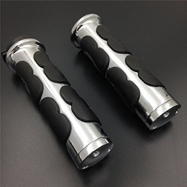 Motorcycle Flame Hand Grip For Yamaha Road Star Silverado Mmltd Vstar 650 1100 Classic