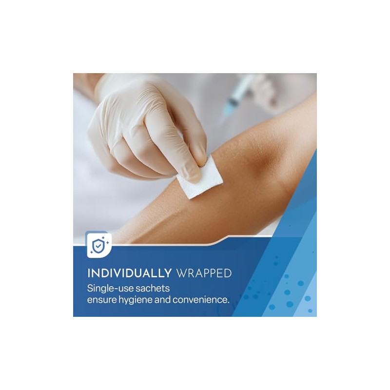 Cutiderm Cutiderm Pre-Injection Alcohol Wipes/Swabs Box of 200 Sachets