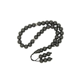 N11 HT - Hematite (Root Chakra - Grounding/Balancing Stone) 8mm Gemstone Prayer Worry Stress Relief Tasbih Beads Handmade by Jeannieparnell