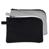 Enyuwlcm 16oz Canvas Zipper Bag Small Makeup Pouch Flat Pencil