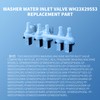 Upgraded WH23X29553 Clothes Washer Water Inlet Valve Replacement Part Compatible