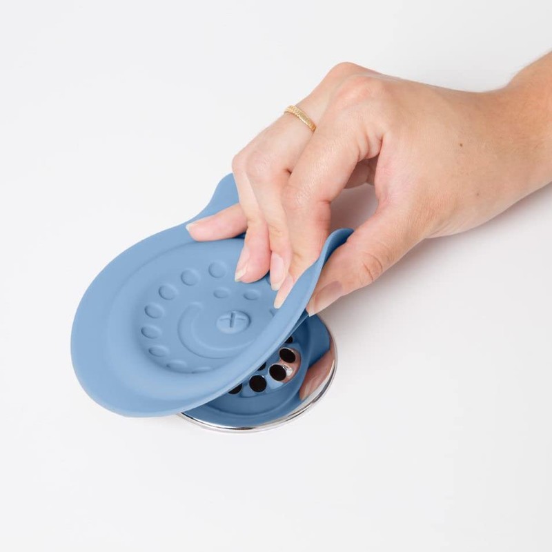 Ubbi Bathtub Drain Cover, Silicone Drain Stopper with Suction, Baby