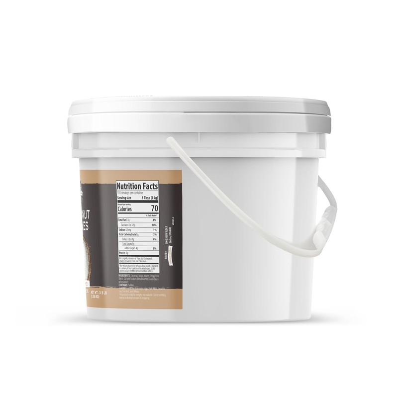 Birch & Meadow 1 Gallon, Coconut Flakes, Sweetened, Baking &