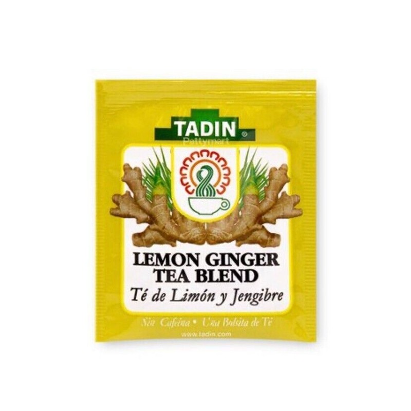 TADIN LEMON GINGER 24 BAGS 1.19oz (Pack of 4)