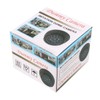 sourcing map Fake Security Camera Dummy Dome CCTV with Blinking